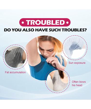 Ultra-Thin Waterproof Underarm Sweat Pads - 24 Breathable Armpit Patches for All Fabrics - Buy Online on SooperMarket.com