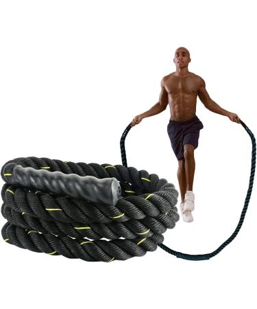 Heavy Jump Rope for Total Body Workouts - Strength Training Battle Ropes for Men and Women - Buy Online on SooperMarket.com