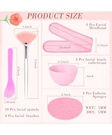 Buy Esthetician Supplies Set | Silicone Bowls Facial Headbands Sponges & Brushes for Professional Facials | International Shipping - Buy Online on SooperMarket.com