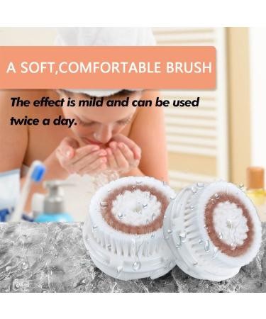 Brushot 2 Pack Compatible Radiance Brush Head Replacement for Mia 1, 2, 3, Alpha Fit, Smart Profile Uplift - 2 Count - Buy Online on SooperMarket.com