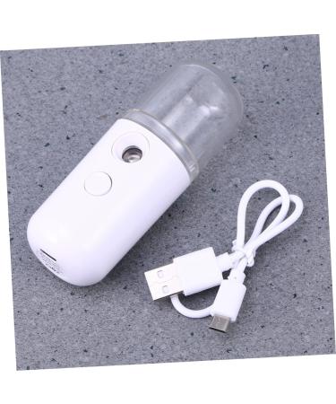 Baluue 2pcs Skin Care Mini Humidifier Humidifer Portable Humidifier Cooler Portable Steamer White - Buy Online on SooperMarket.com