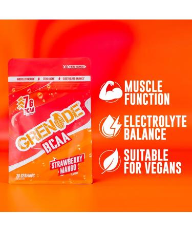 Strawberry Pomegranate Mango BCAA 390G - Buy Online on SooperMarket.com