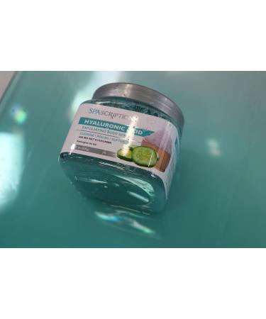 Shop Spascriptions Hyaluronic Acid Exfoliating Body Scrub 21 oz Ultra Hydrating & Nourishing Body Care for All Skin Types - Buy Online on SooperMarket.com