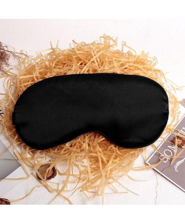 HEIMEABI Travel Silk Sleep Mask with Adjustable Strap - Blackout Eye Mask for Men and Women - Buy Online on SooperMarket.com