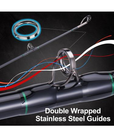 Soougayilang 2.18m Wels Fishing Rod - Durable Carbon Fiber Boat Rod for Sea Fishing | Lightweight & Robust Carp Fishing Gear - Buy Online on SooperMarket.com