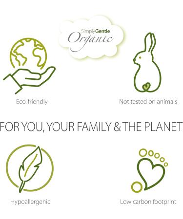 Simply Gentle Organic Cotton - Pack of 100 Balls - Buy Online on SooperMarket.com