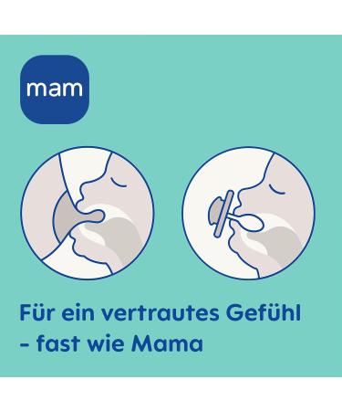 MAM Comfort Pacifiers Set of 2 | Premature & Newborn Friendly | 100% Silicone Soft Skin | 0-3 Months | Pink | International Shipping Available - Buy Online on SooperMarket.com