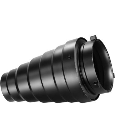 Neewer Medium Aluminum Alloy Conical Snoot Kit with Honeycomb Grid and Color Gel Filters for Bowens Mount Studio Strobe - Photography Flash Light Accessories - Buy Online on SooperMarket.com