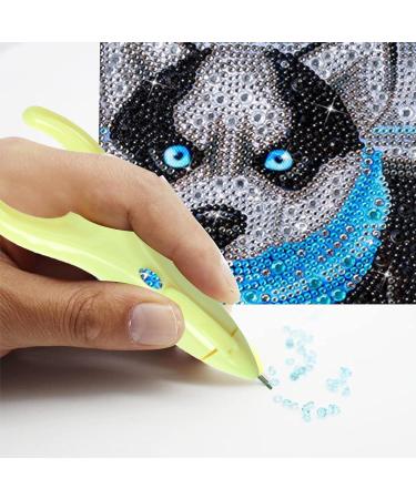 Gem Picker Tool - Rhinestone Pickup Tool - Telescopic Drill DIY Making with Multifunctional Design for Clothing Decoration and Nail Art Puchen Yellow - Buy Online on SooperMarket.com