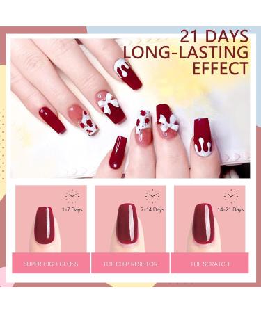Wakaniya Poly Gel Nail Kit - 8 Colors for Fast Nail Extensions & Design | Starter-Friendly | Clear White Nude Pink 120ml - Buy Online on SooperMarket.com