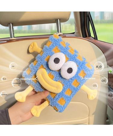 Shichangda Charcoal Odor Absorber | Cartoon Car Freshener & Long-Lasting Air Purification Bags - Odorless Home Smell Eliminator in Blue - Buy Online on SooperMarket.com