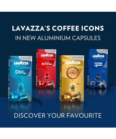 Buy Lavazza Qualit Oro Coffee Capsules - 10 Nespresso Compatible Arabica Beans with Fruity-Floral Taste | International Shipping - Buy Online on SooperMarket.com