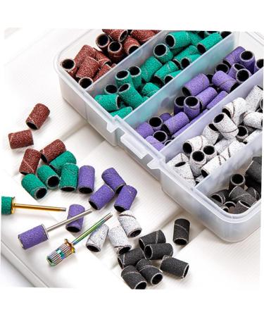 1 Set Nail Polish Set Nail Art Tools Sanding Bits for Nail Drill White Sanding Bands for Nail Drill Manicure Buffing Fine Grit Sanding Bands for Nail Drill Nail Sanding Bands Alloy Gogogmee - Buy Online on SooperMarket.com