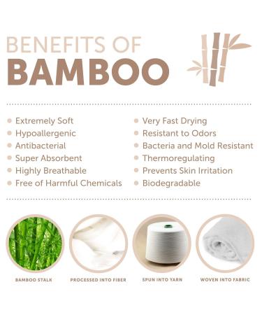 Premium Organic Bamboo Baby Hooded Towel | Ultra Soft & Hypoallergenic Baby Towels for Infant & Toddler | Perfect Baby Gift - Buy Online on SooperMarket.com