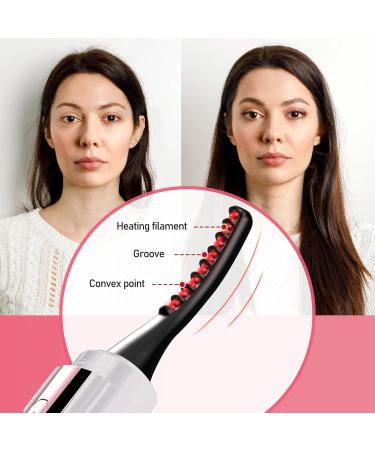 Heated Eyelash Curler Electric Eyelash Curler with 8 Seconds Quick Heating 4 Temperature Modes Anti-Burn Eyelash Brush Heated Eyelash Curler Long-Lasting Styling - Buy Online on SooperMarket.com