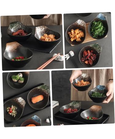 Zerodeko Dipping Dish Snack Bowls Sauce Dipping Bowls Sauce Container Kitchen Sink Mats Soy Sauce Dishes Ceramic Appetizer Dish Dessert White Seasoning Dish Ceramics Condiment 1 - Buy Online on SooperMarket.com