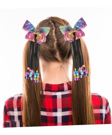 CORHAD Ponytail Beads and Dreadlocks Women Braided Hair Extensions Braiding Hair Braids Hair Extension Bowknot Beaded Ponytail Hair Extensions Ponytail Synthetic Hairpiece Braided Wig 29.00X16.00X5.00CM As Shown 03 - Buy Online on SooperMarket.com
