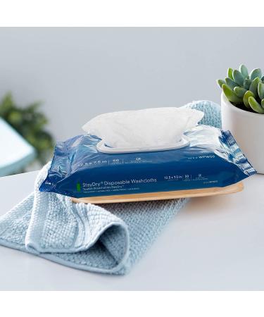 Mckesson StayDry Adult Disposable Wipes with Aloe - 600 Total Count, Alcohol-Free, Incontinence Care - Buy Online on SooperMarket.com