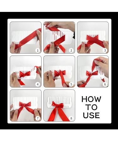 FuninCrea Handmade Bow Maker Tool for DIY Craft Bow-Knot Making - White - Buy Online on SooperMarket.com