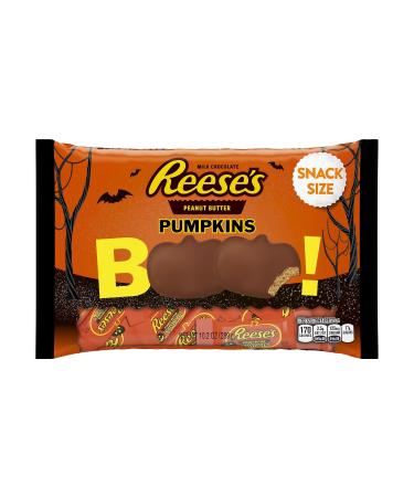 REESE'S Snack Size Peanut Butter Pumpkins, 10.2 Ounce