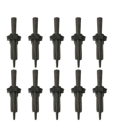 NovelBee 10pcs of 9/16 Heavy Duty Plug Wedges Feather Shims Concrete Rock Stone Splitter Hand Tools