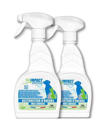 BioIMPACT ORMANT ROMBERS for dog and cat urine - 2x750 ml - not repulsive - odor neutralizers for all surfaces 750 ml (2 -pack)