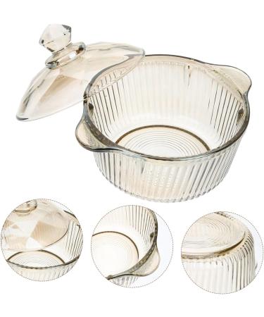 Zerodeko Food Supplies to Go Food Containers with Lids Instant Noodle Bowl Soup Bowls Fruit Bowls Salad Containers with Lids Ramen Noodles Bowl Snacks Container Household Food Bowl Glass 14x14cm As Shown - Buy Online on SooperMarket.com