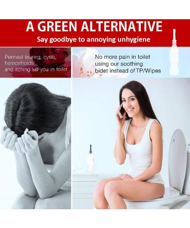 Portable Travel Bidet - Handheld Postpartum Cleansing Device for Personal Hygiene | Ideal for Mothers & Travel - Buy Online on SooperMarket.com