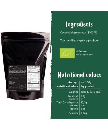 Lotao Organic Coconut Sugar - Healthy Natural Sweetener for Baking, Cooking, Coffee, Tea - Vegan, Non GMO, Gluten Free, Paleo - 35 oz - Buy Online on SooperMarket.com