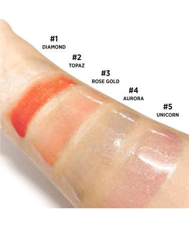 UNICORN GLOW Luminous Lip Gloss - Diamond 0.18 oz. Moisturizing & Hydrating Shimmery Finish - Buy Online on SooperMarket.com