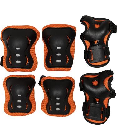Lenexa Go GRO Adjustable Quad Roller Skate Bundle - Kids Roller Skates - Boys & Girls - Black/Orange - Size Medium (12J-2) - Buy Online on SooperMarket.com