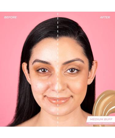 MCoBeauty Ultrastay Flawless Foundation - Corrects Skin Tone, Lightweight Coverage - Medium Buff Shade - 1 Oz - Buy Online on SooperMarket.com