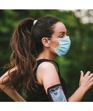 FFG Face Mask 50PCS Adult Disposable Masks 3-Layer Filter Protection Blue (#11000) - Buy Online on SooperMarket.com