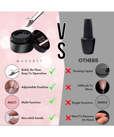 Makartt Solid UV Nail Glue for Press On Nails - 15ML - Buy Online on SooperMarket.com