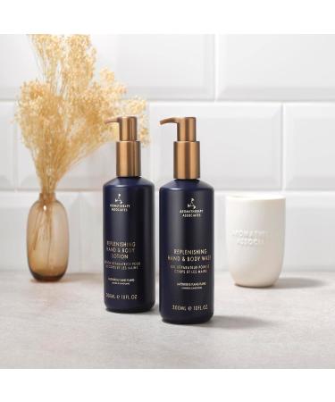 Aromatherapy Associates Replenishing Hand And Body Lotion - Softer & Silkier Hands Hydrate Replenish - Sweet Almond Oil Shea Butter Lavender Ylang Ylang Ho Wood Essential Oil Replenishing Hand & Body Lotion - Buy Online on SooperMarket.com