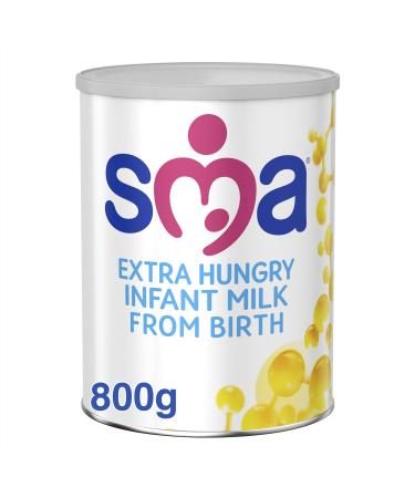 SMA Extra Hungry Infant Milk From Birth 800 g (Pack of 1)
