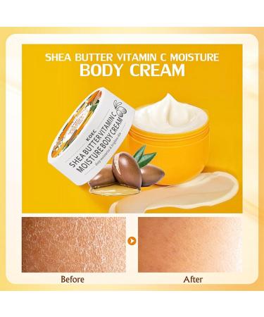 265G Trendyfave Shea Butter Vitamin C Moisture Body Cream Large Capacity Body Creams For Women & Men Body Cream Moisturiser For Dry Skin Skin Barrier Repair Moisturiser - Buy Online on SooperMarket.com