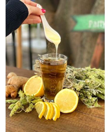 CHEFS&CO Mountain Tea (Sideritis scardica) | Loose Tea | Whole with Stems Leaves & Flowers | Handpicked | Strong Aroma | Antioxidant | Rich in Flavonoids & Essential Oils (NATURAL 80g (Pack of 1)) NATURAL 80g (Pack of 1) - Buy Online on SooperMarket.com
