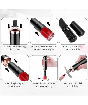 Glue Shaker for Eyelash Extensions & Nail Polish Mixer - Must-Have Tech Tool | Shop Now - Buy Online on SooperMarket.com