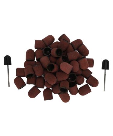 Manicure Sanding Cap Kit Perfect Grinding Effect Sturdy Nail Sanding Drill Stable Nail Polishing Performance for Nail Salon for Nail Clipping