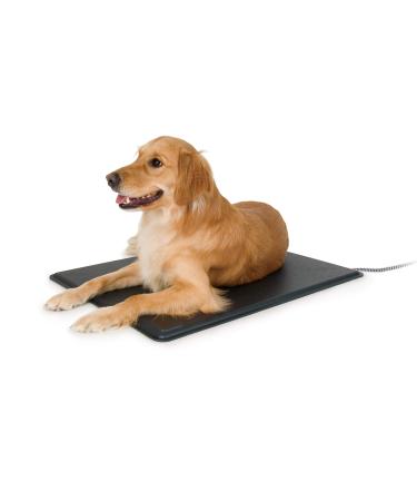 K&H Pet Products Original Lectro-Kennel Outdoor Heated Pad with Free Cover Large (22.5 x 28.5 in) Recyclable Box