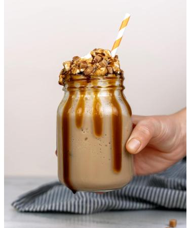 Simply Sugar Free Caramel Syrup - Low Calorie Vegan & Nut Free (1 Litre) - Perfect for Coffee, Cocktails & Baking - Buy Online on SooperMarket.com