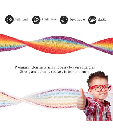 2 Pack Wristband for Airtag Kids  GPS Bracelet for kids Compatible with Apple Air Tag  Nylon Watch Band Tracker Case Strap Holder Accessories for Toddler Child Adult  Adjustable Anti-Lost(Rainbow) - Buy Online on SooperMarket.com