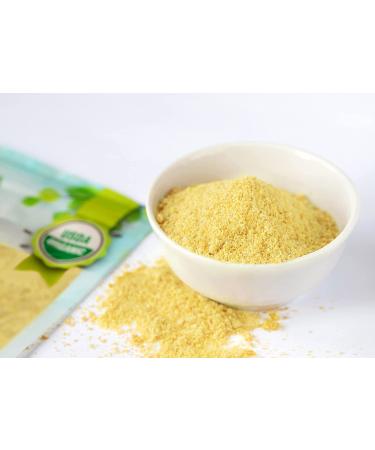 Organic Old Fashioned Cornmeal 2.5 Pounds - Non-GMO Whole Grain Meal - Vegan & Kosher - Made in USA - Great for Baking Cornbread, Pancakes, & Tortillas - Buy Online on SooperMarket.com