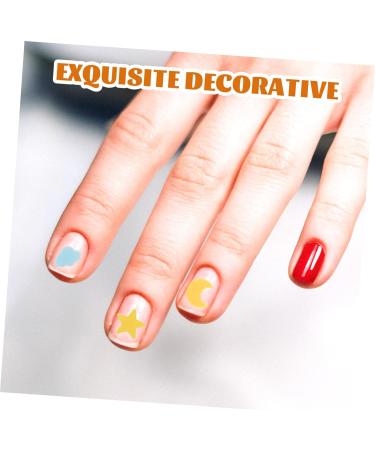 Healeved 3pcs 1 Nail Art Polymer Clay Nail Glitter Colorful Decor Resin Sprinkles Vase Filler Diy Polymer Clay Patch Craft Making Patch Moon Decor Diy Patch Star Crafts Cell Phone - Buy Online on SooperMarket.com