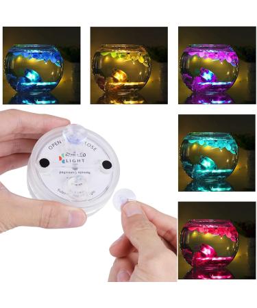 Underwater LED RGB Lights - Aled Light 13 LEDs Waterproof - 2 Pack with Remote Control for Pond Pool Vase & Fish Tank Decoration - Buy Online on SooperMarket.com