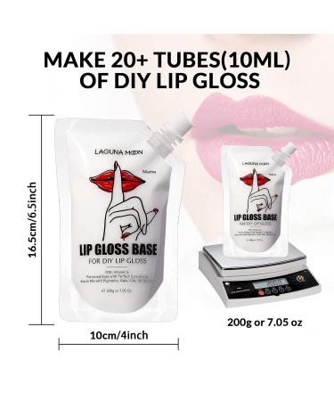 Matte Lip Gloss Base - 7.05oz Versagel with Vitamin E for DIY Lip Gloss Making - Hydrating & Fragrance Free - Safe for Sensitive Skin - Small Business Supplies (1-Pack) - Buy Online on SooperMarket.com