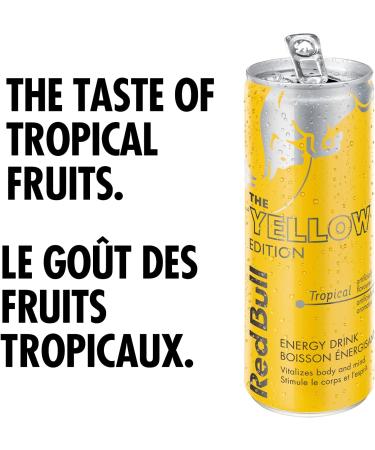 Red Bull Energy Drink Tropical 250ml (24 pack) 250ml Pack of 24 - Buy Online on SooperMarket.com