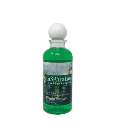 inSPAration Spa and Bath Aromatherapy 115X Spa Liquid  9-Ounce  Forest Breeze
