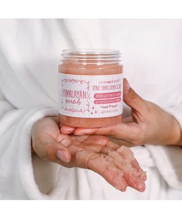 Puresoak Himalayan Salt Scrub Body Scrub Set - Exfoliate & Moisturize Skin - Gift for Men & Women - 11.28 OZ - Buy Online on SooperMarket.com
